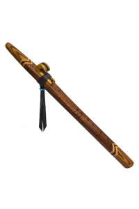 Curly Claro Walnut & Zebrawood Collectors Native American Style Flute (Key G- 432hz)